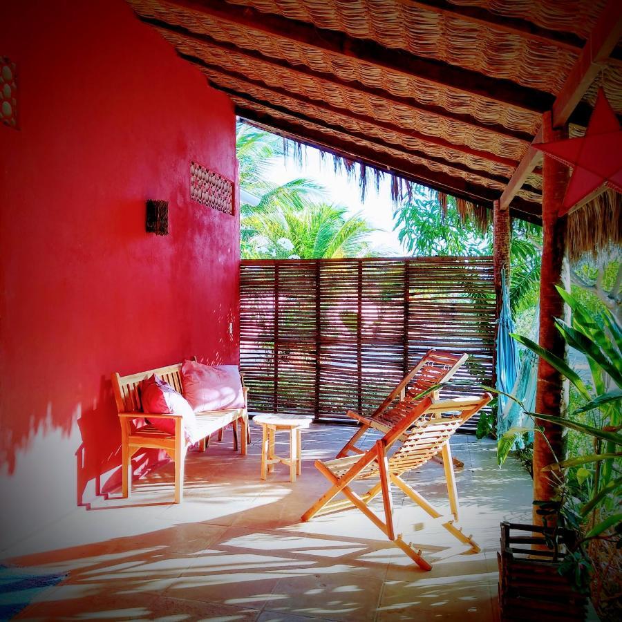 Castelo Vendom Ecolodge Parajuru Ngoại thất bức ảnh